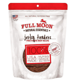 Full Moon Natural Essentials Beef Tenders Dog Treats, 22oz