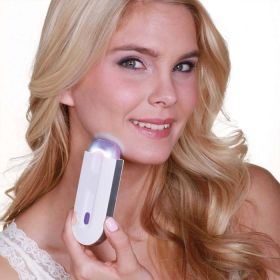 Induction Type Lady Hair Removal Device Epilator Laser Hair Removal Shaver (Option: AU-Opp)