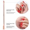 Cuticle Trimmer with Cuticle Pusher and Cutter,Durable Pedicure Manicure Tools